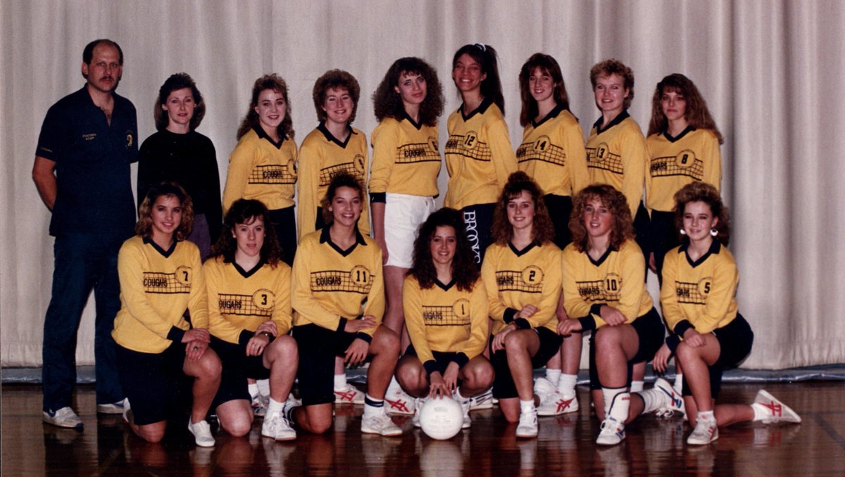 Briercrest's tweet photo. TBT โ The Clippers and Cougars of 1989
Thirty-three years ago, our sports teams were as fly as ever!
Which uniform would you bring back?
BONUS POINTS if you can spot which of our current faculty is included!
#Briercrest #Clippers #Cougars #CHS #GoBriercrest https://t.co/pHA9cqhibQ