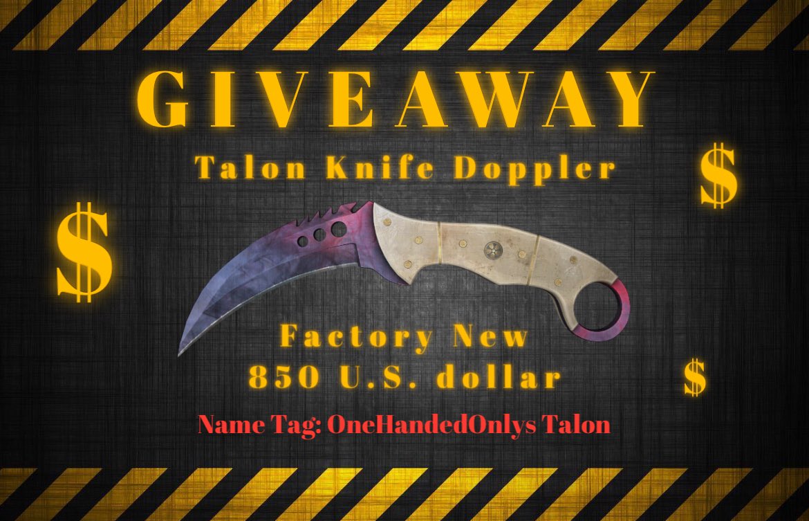 850$ GIVEAWAY 🏆

To enter this giveaway:
✅ Follow me
✅ Retweet &amp; Like
✅ Tag a friend
✅ Subscribe on my YouTube-channel
youtube.com/channel/UCgTks…

One winner is going to be announced April 1st on <a href="/Onehandedonly/">OneHandedOnly</a> 's stream!