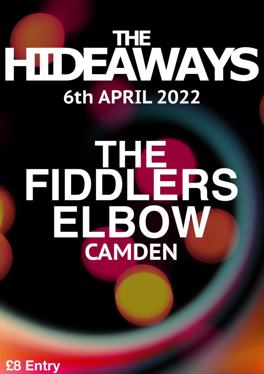 London. As promised we have rearranged a new date. Catch us at @FiddlersCamden on 6th April. Full line-up will be announced soon! Love x