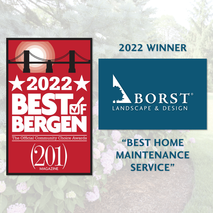 borstlandscape's tweet photo. We're proud to have been named "Best Home Maintenance Service" by @201Magazine at the 2022 #BestofBergen Awards last night! Thank you to everyone who voted and to our clients for their continued support! #BorstLandscape
#LandscapeMaintenance #GardenMaintenance #LawnMaintenance https://t.co/vIX8Jl1SYm