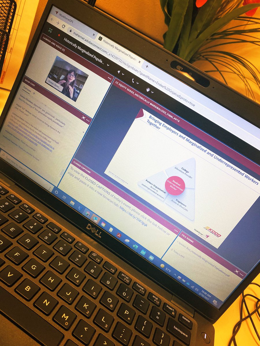 EndeeGrijalva's tweet photo. Attending a Historically Marginalized Populations Seminar where our amazing @KernCCD Chancellor @sonyachristian is presenting on “Exploring the Equity Gap Interventions” within the community college system #AdultEd #ProjectHireUp #BridgingGaps #SeamlessTransitions #Intentionality https://t.co/98khRYFP4S