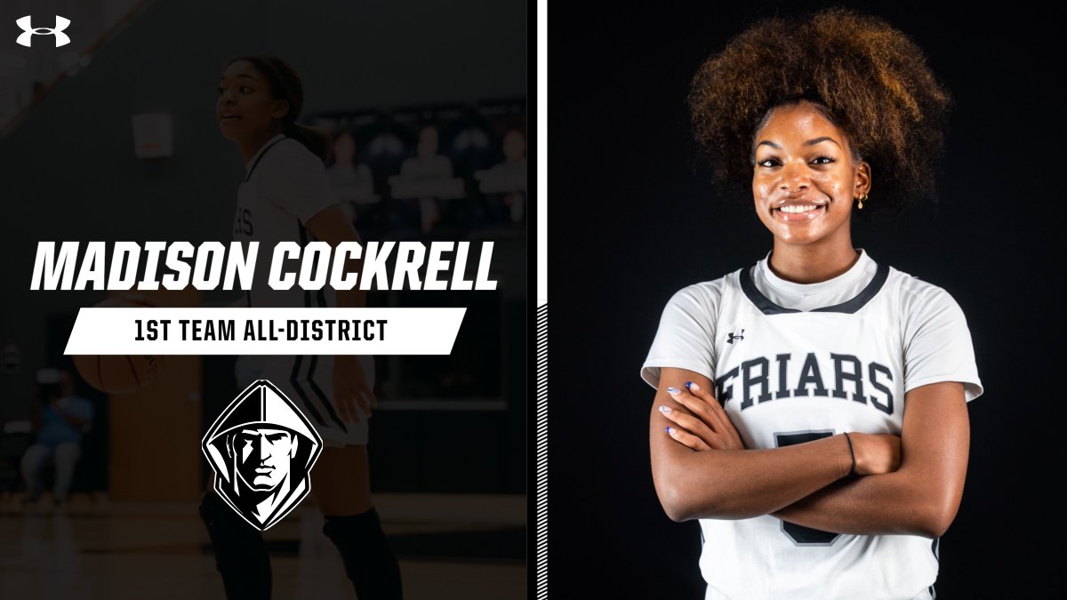 Congratulations to the following student-athletes of the Bishop Lynch women's basketball team who earned 1st Team All-District honors!

Ayen Angoi
Natalie Cardenas
Madison Cockrell

#GoFriars