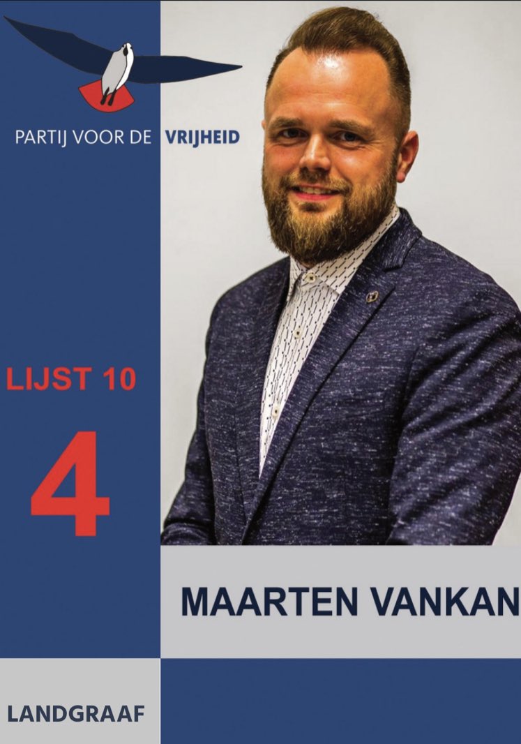 fijnemiensj's tweet photo. Stem in Landgraaf PVV Lijst 10 NR 4 
Sjtum og lokaal PVV #GR22 #PVV #16Maart #Landgraaf https://t.co/H59x4sle0e