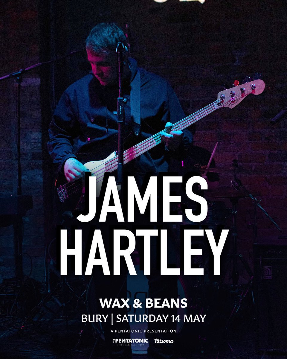 official_jameshartley (@jameshartleyy) on Twitter photo ⚪️🔵 BURY ⚪️🔵
I’m pleased to announce that I’ve finally got a hometown gig at the one and only <a href="/waxandbeans/">Waxandbeans</a> in BURY on May 14th. I’m absolutely buzzing for this one! Get your tickets before they go. x 🎫
Tickets here:
fatso.ma/VB49 ⚪️🔵 BURY ⚪️🔵
I’m pleased to announce that I’ve finally got a hometown gig at the one and only <a href="/waxandbeans/">Waxandbeans</a> in BURY on May 14th. I’m absolutely buzzing for this one! Get your tickets before they go. x 🎫
Tickets here:
fatso.ma/VB49