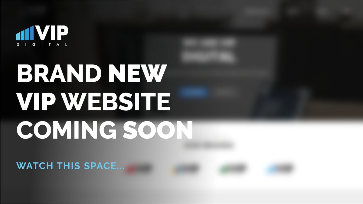 We've been so busy working on our customers' websites, we finally got around to updating our own. 

Watch this space for both updates and a launch date in the near future.

[01482] 346 346
info@vipdigital.co.uk