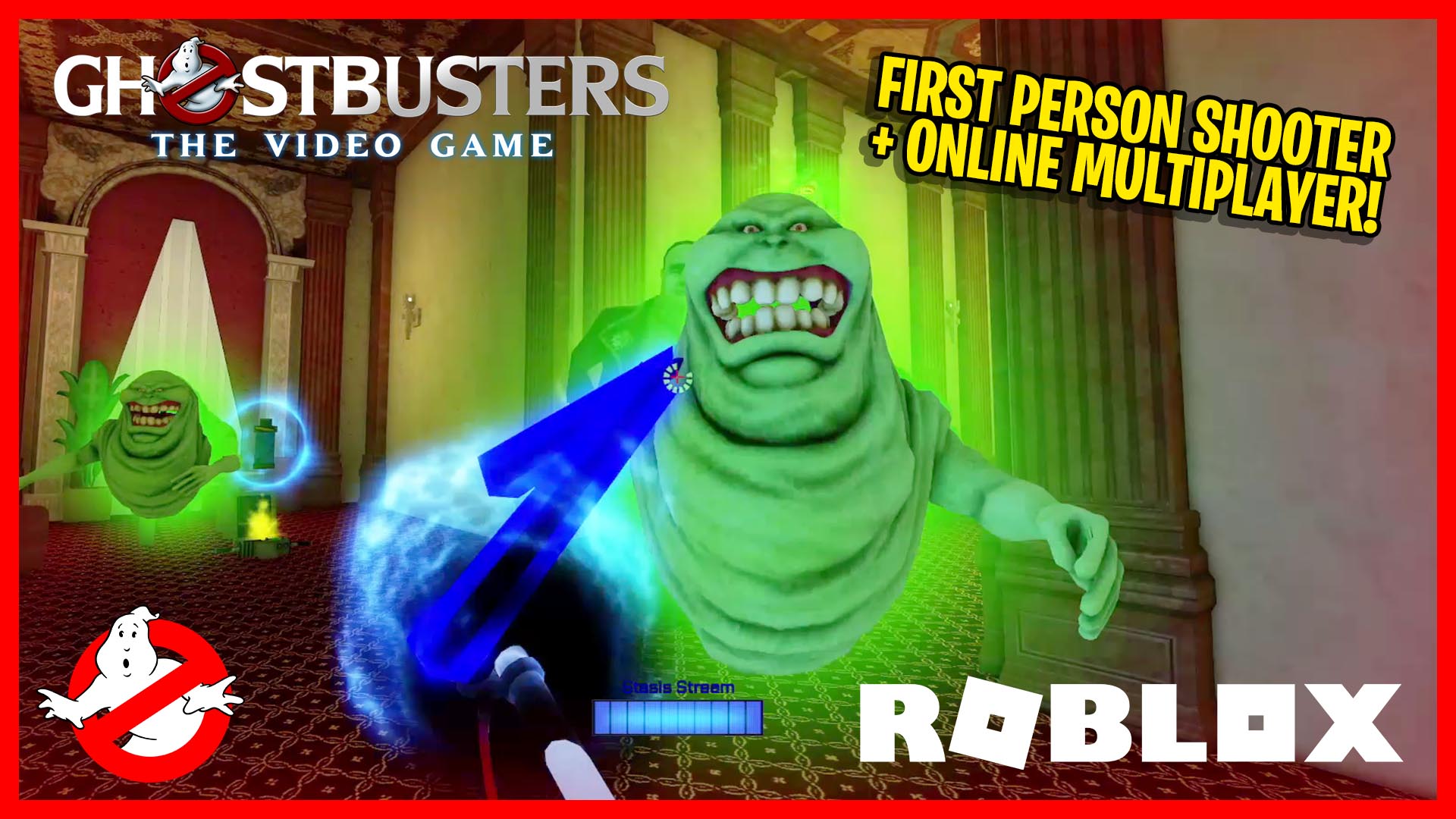 Ghostbusters News on X: 2009's Ghostbusters: The Video Game recreated in  Roblox, features online multiplayer! -    / X