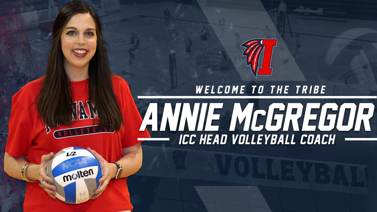 LetsGoICC's tweet photo. BREAKING: Annie McGregor (@AnnieGoodie) has been named the new @LetsGoICC_VB Head Coach #ICCVB #RollTribe https://t.co/6if3IxQVx2