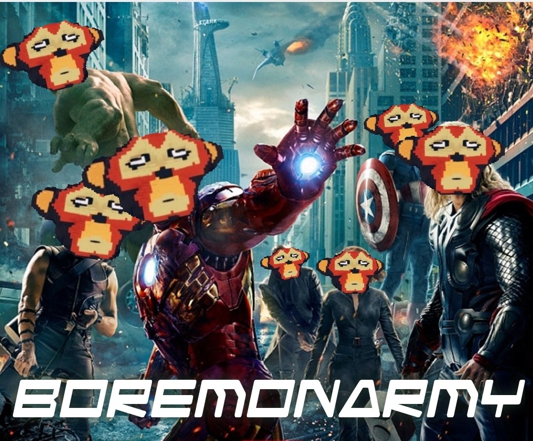 #BOREMONARMY assemble

WE ARE #BOREMON 🦧✊👪✊🦧