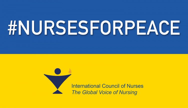 Just to let all of you posting your #NursesforPeace pictures know that Ukrainian #nurses are managing to see some of these and feel your solidairty. @ICNurses are working on more practical support and will update on that next week.