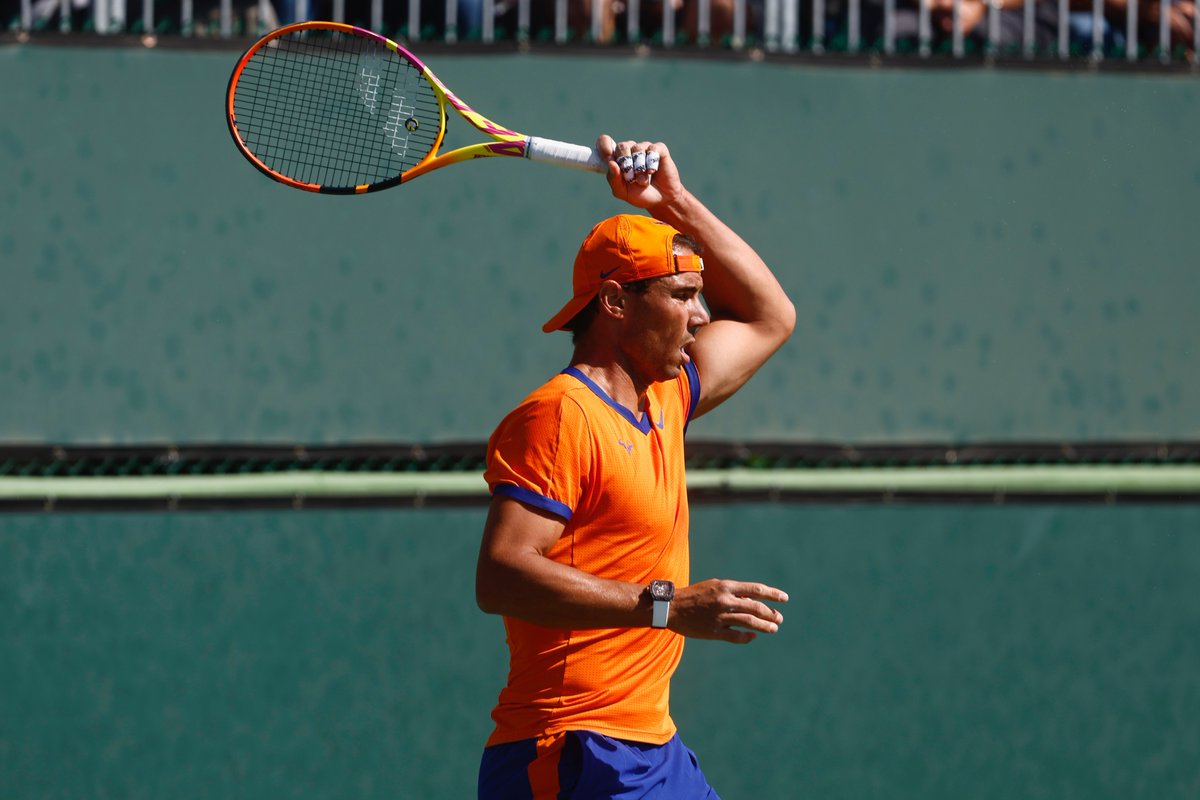 BNPPARIBASOPEN's tweet photo. All the drip 🧢

#IndianWells | @RafaelNadal https://t.co/u97eimqUfJ