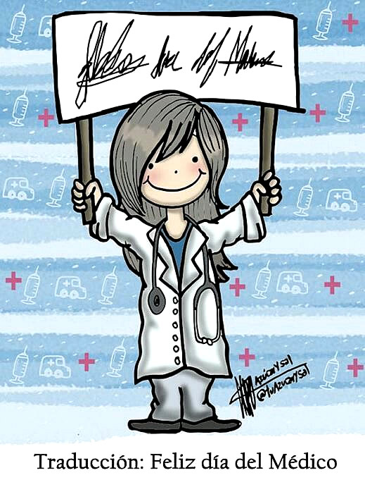 YASMAPAL's tweet photo. A nuestros héroes vestidos de blanco y con estetoscopio,Feliz día del Médico. #salud#labor#servicio#ética#confianza#gracias https://t.co/FiZKW3LLC1