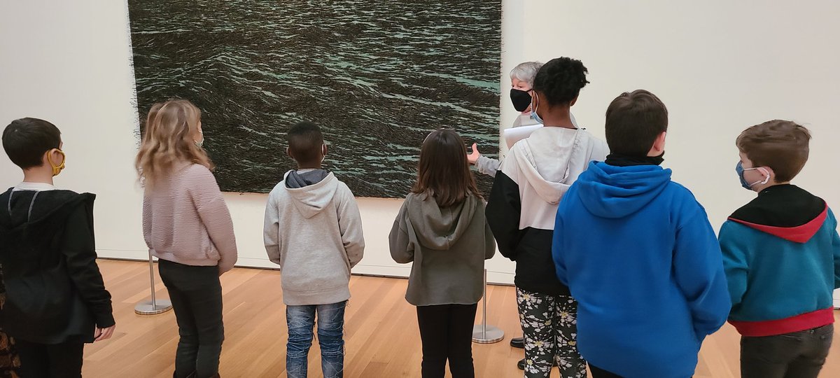 Enjoyed hanging out with some of my future students this morning at <a href="/ncartmuseum/">North Carolina Museum of Art</a>. Their observations and questions were quite impressive!