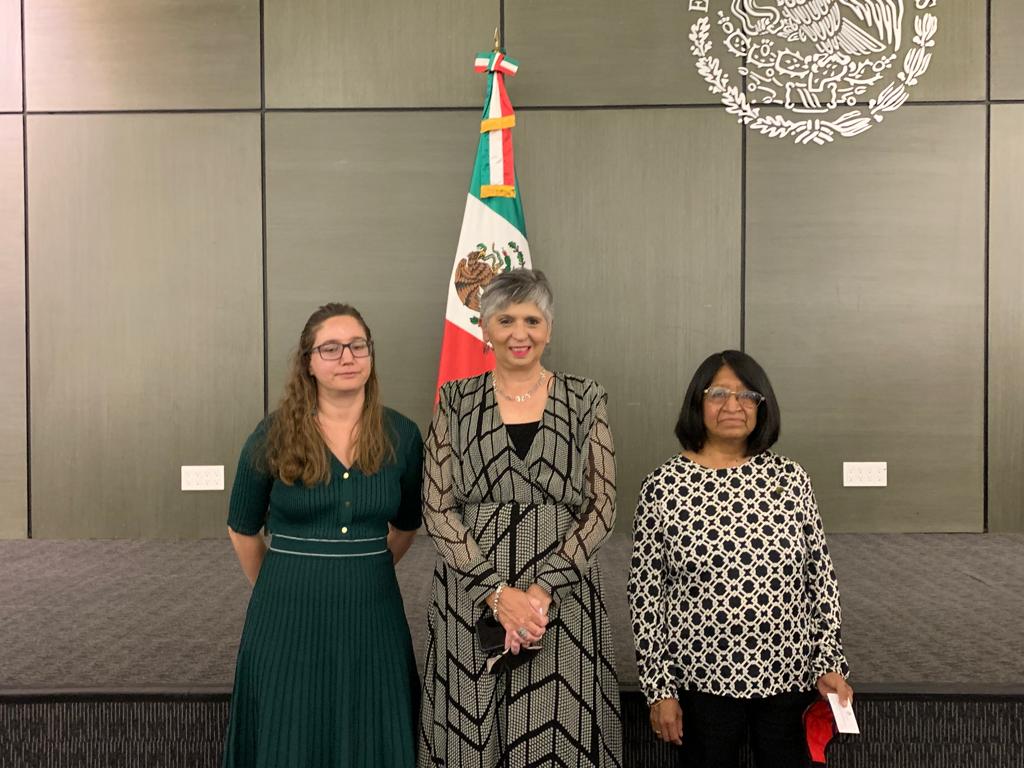RocioGonzalezH8's tweet photo. Norma Mendieta, directora de @ACafami, @cameliatigau de @cisanunam, @Ssaucedo5050, presidenta de @elcolmex y Graciela Rodríguez, directora de la @CMDPDH son las nuevas #Consejeras, representantes de la #SocCivil y la #Academia, que presenté hoy en el #CCPM de la @SEGOB_mx https://t.co/JlwabIOy4V