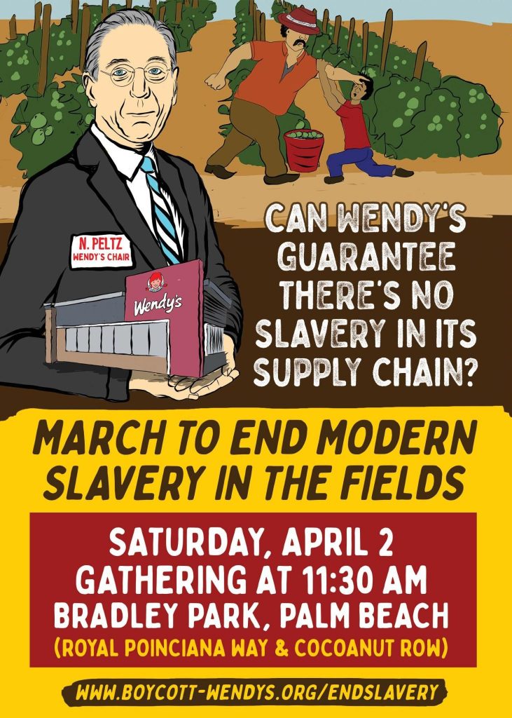 1stUUPB's tweet photo. New post (Registration for "March to End Modern Slavery in the Fields" is now open.) has been published on 1st UU Congregation of the Palm Beaches - https://t.co/0qs0Nc73Dj https://t.co/iPDcaXCNdX