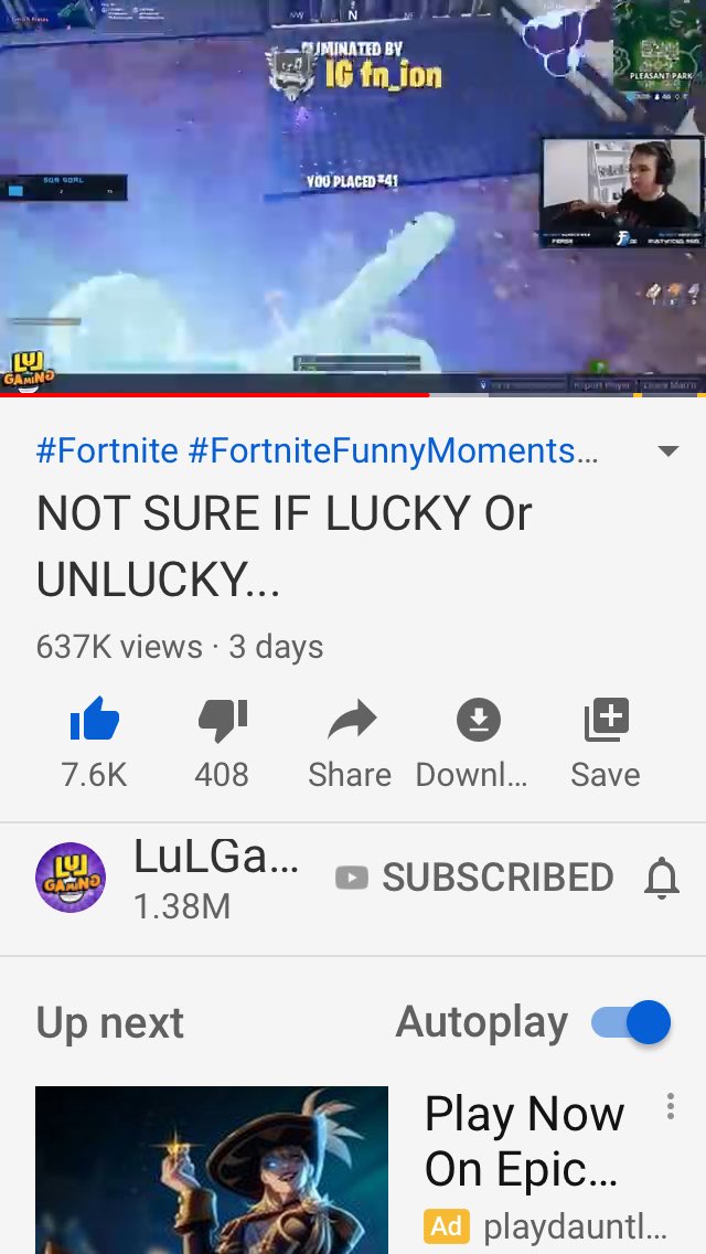 CaidenN07's tweet photo. @notlulgaming idk why I have this screenshot from 2019 but here it is https://t.co/8x3YWaN6Cs