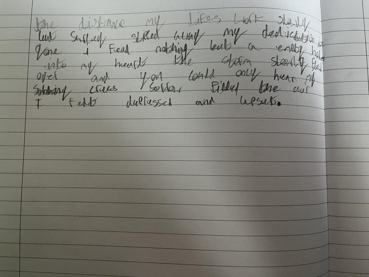 Miss Smith (@missc_smith) on Twitter photo Super impressed with one of our Year 6’s dairy entries today. Excellent use of vocabulary and great attention to detail! Da iawn, keep up the hard work🤩✏️ <a href="/GSPriYear6/">Mr Taylor & Miss Thomas</a> Super impressed with one of our Year 6’s dairy entries today. Excellent use of vocabulary and great attention to detail! Da iawn, keep up the hard work🤩✏️ <a href="/GSPriYear6/">Mr Taylor & Miss Thomas</a>