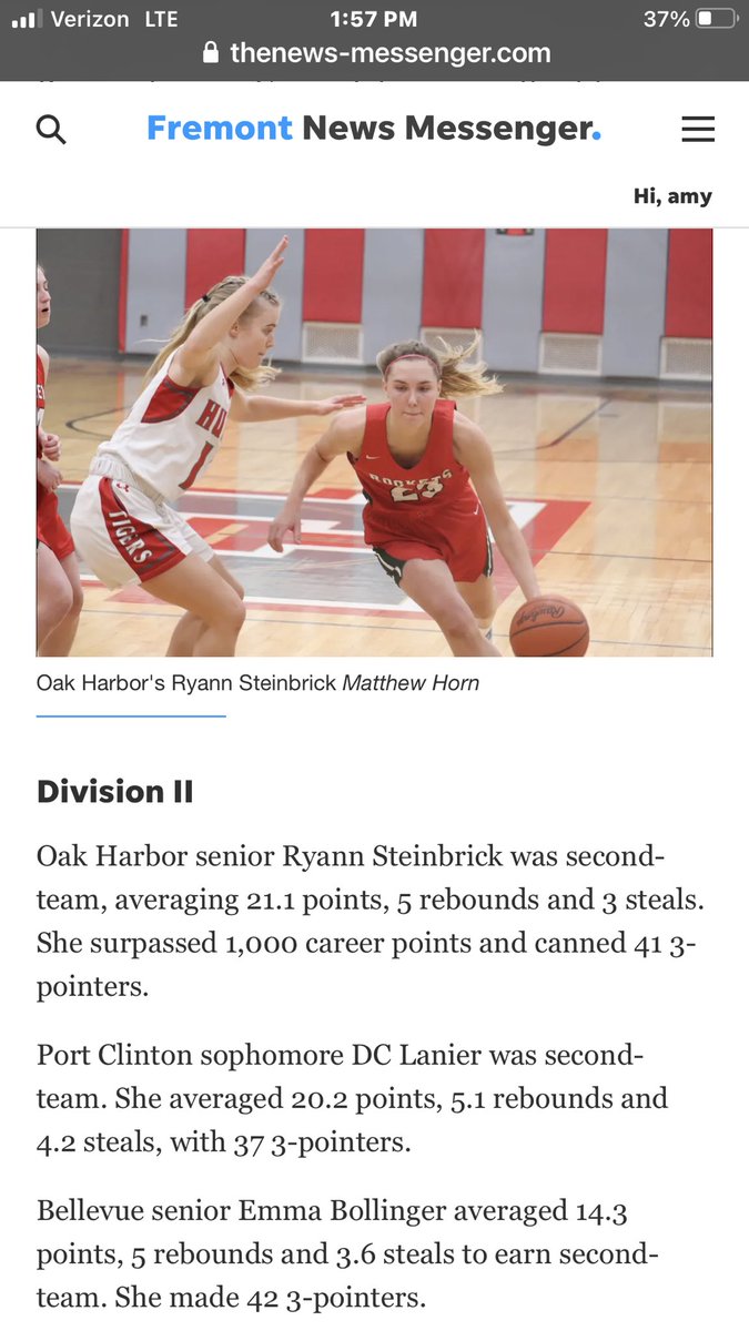 Oakharborladyrocketsbasketball tweet media