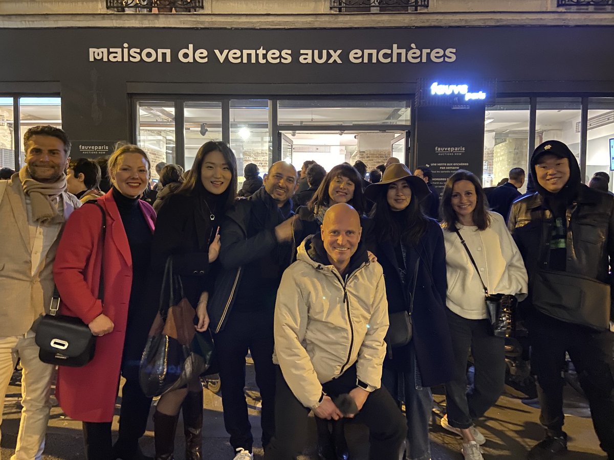 HaziotMery's tweet photo. Fauve auction. Étiez-vous la??? https://t.co/h2R0ovz4RR