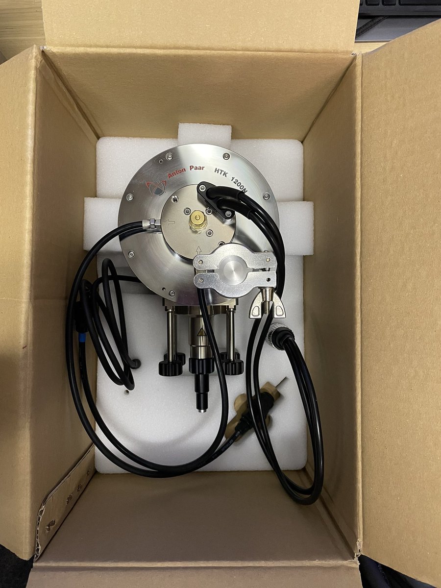 Excited to see this shiny new toy go on the beamline today!