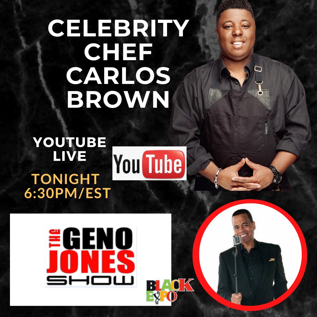 C3Chef's tweet image. Tonight, live on the @GenoJones show at 6:30PM/EST, I’ll be talking about the upcoming Black Expo - Taste of Black Charleston this weekend. The event is being held at the Exchange Hall at Ladson Exchange Park on March 11 from 7:30 p.m. to 11 p.m. Tickets are $75.