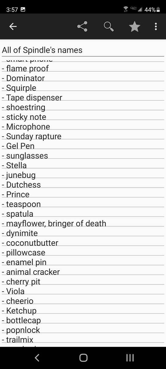 HBSinstagram's tweet photo. In remembrance of Spindle, Blitzo's beautiful "horse", here is every single name Blitzo named her. Let me know some of your favorites! Enjoy! ❤
#HelluvaBoss https://t.co/BgEf0c8Meo