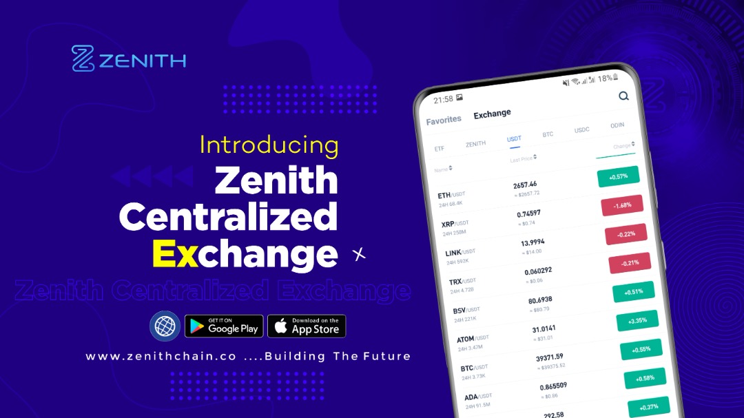 zenithchain_co's tweet photo. @zenithcex A happy moment at Zenith Chain.

We are proud to officially launch🚀🔥
ZENITH CENTRALIZED EXCHANGE
Sign up! 
Web: https://t.co/1qRBLgIIId

You can now can buy, sell and trade Bitcoin, Ethereum, &amp; 200 plus crypto &amp; digital assets in over 175 countries.
See thread👇 https://t.co/PVXvNwWXpD