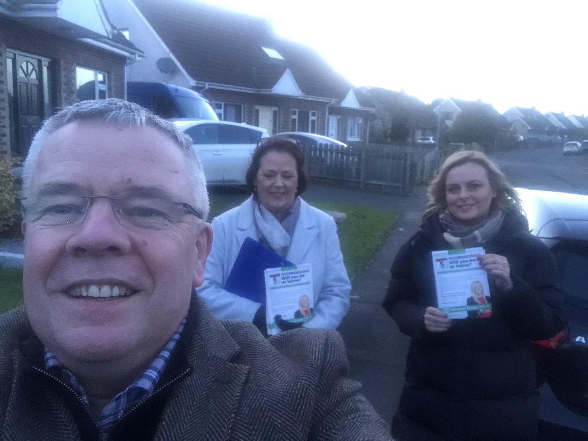 CrotlieveSF's tweet photo. Informing voters in Annsville of their right to obtain a postal/proxy vote @EnnisSinead #Vote4RealChange https://t.co/AiJw7SpGkQ