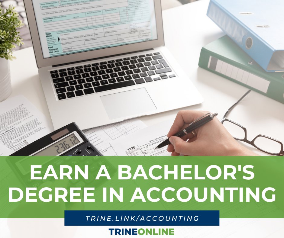 trineonline's tweet photo. Interested in working with numbers, without breaking the bank? TrineOnline’s Bachelor’s in Accounting program was ranked #1 by https://t.co/cTHroEFuLd as the MOST affordable online accounting degree program! Learn more by visiting https://t.co/ueoiiEfnrT https://t.co/WS9wUSS77w
