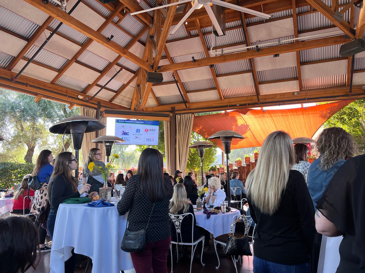 arcorohr's tweet photo. We're so happy to have been a part of #NAWICPhoenix's #WomeninConstructionWeek Mixer. We hope attendees felt inspired after a wonderful afternoon with their peers.
#Arcoro #Software #WICWeek2022 https://t.co/djOym8COYh