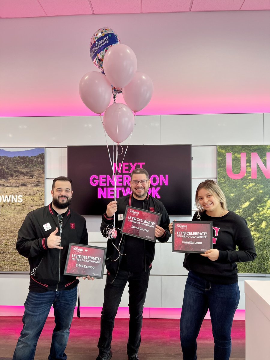 Congratulations to Erick, Jaime and Camilla on being Q4 2021 Winner Circle winners!!!! 🥳🥳 These rockstars earned it and we couldn't be more proud!!! #NonaAllStars 🔥💪🏼