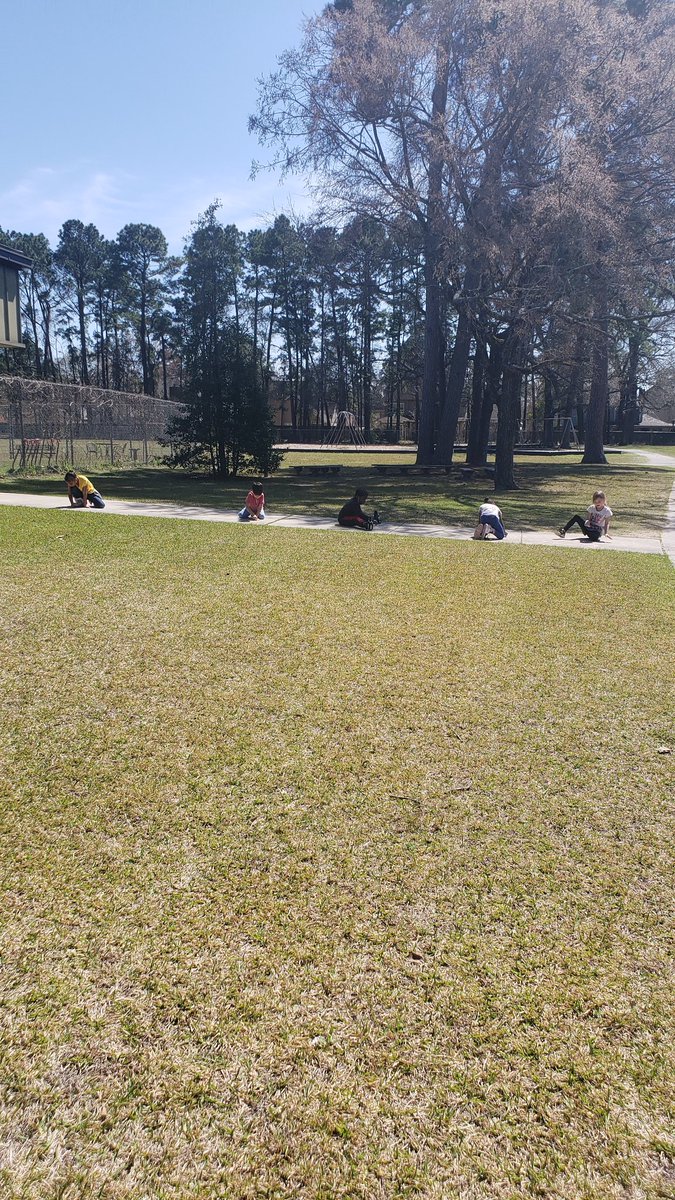 We take math outside when the sun is shinning. <a href="/HumbleISD_OE/">Oaks Elementary</a> <a href="/DianeBurkeRead/">Diane Burke M. Ed., CALT</a>