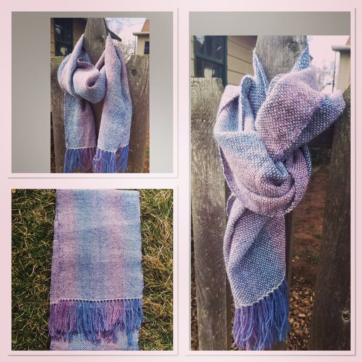 While it was raining yesterday, I wove this lovely scarf! The yarn is Rowan Felted Tweed and the scarf is so soft and light! 

#rowanfeltedtweed #weaving #handwoven #handcrafted #handmade #scarf #scarves #wovenscarf #woolscarf