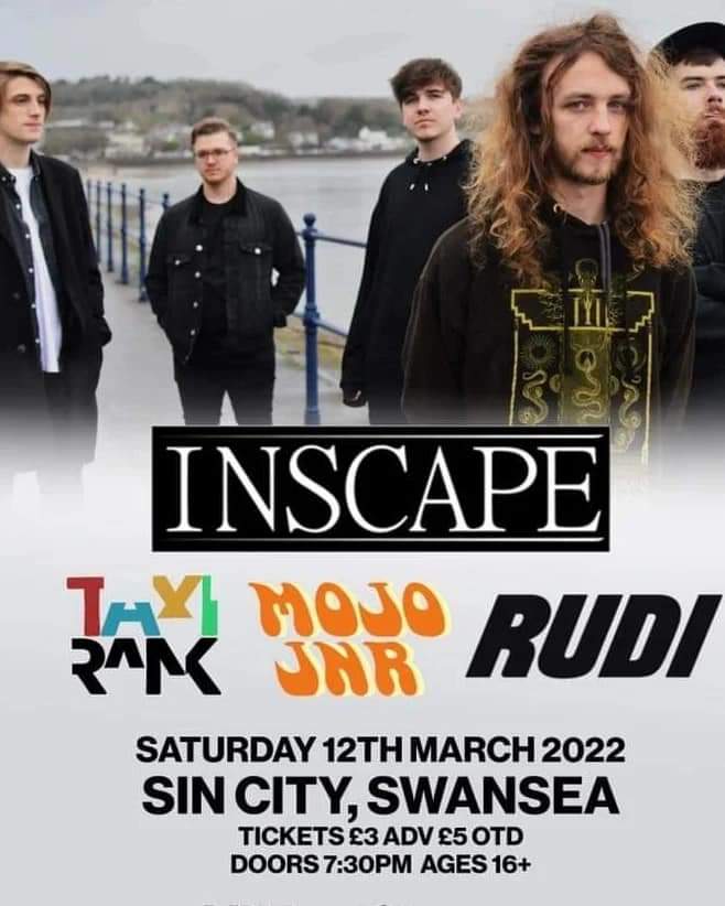 Only 2 days to go until we play Sin City Swansea!!

Tickets: sincityclub.co.uk/events/2022-03…