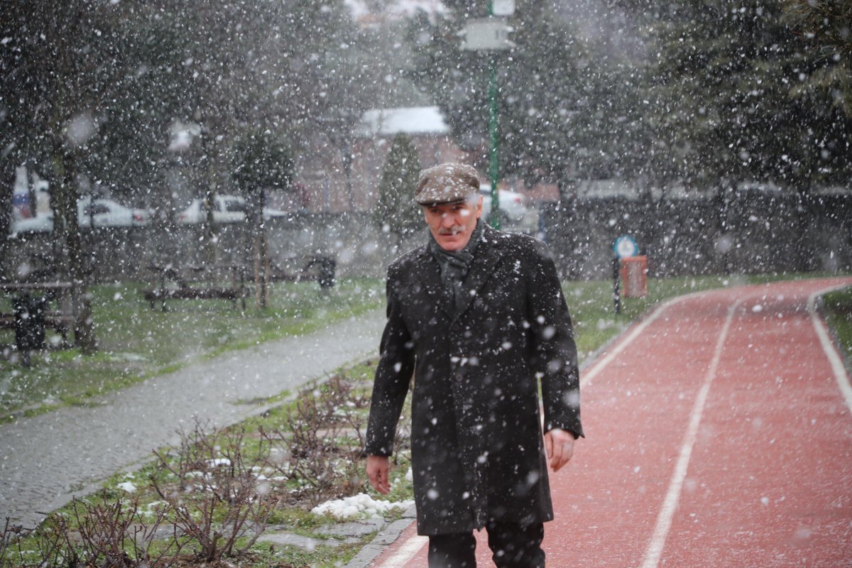 Karda yürüyoruz ama izimiz belli.😊