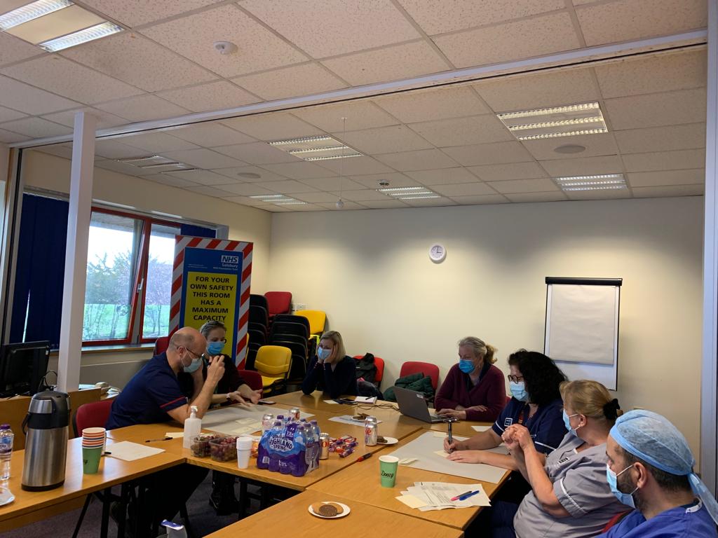 LeadCatherine's tweet photo. @SalisburyNHS first clinical chart workshop today #outWithThePaper #InWithTheEPRclininalNotes Excellent engagement, valued conversations galore! Thank you to all those who gave up their time today, enjoyed by all. We even keep you hydrated at workshops #WellBeing @JudyD95446599 https://t.co/rxNFa52aW7