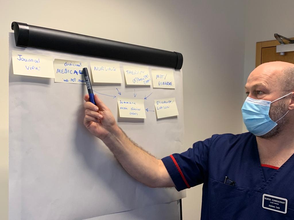 LeadCatherine's tweet photo. @SalisburyNHS first clinical chart workshop today #outWithThePaper #InWithTheEPRclininalNotes Excellent engagement, valued conversations galore! Thank you to all those who gave up their time today, enjoyed by all. We even keep you hydrated at workshops #WellBeing @JudyD95446599 https://t.co/rxNFa52aW7
