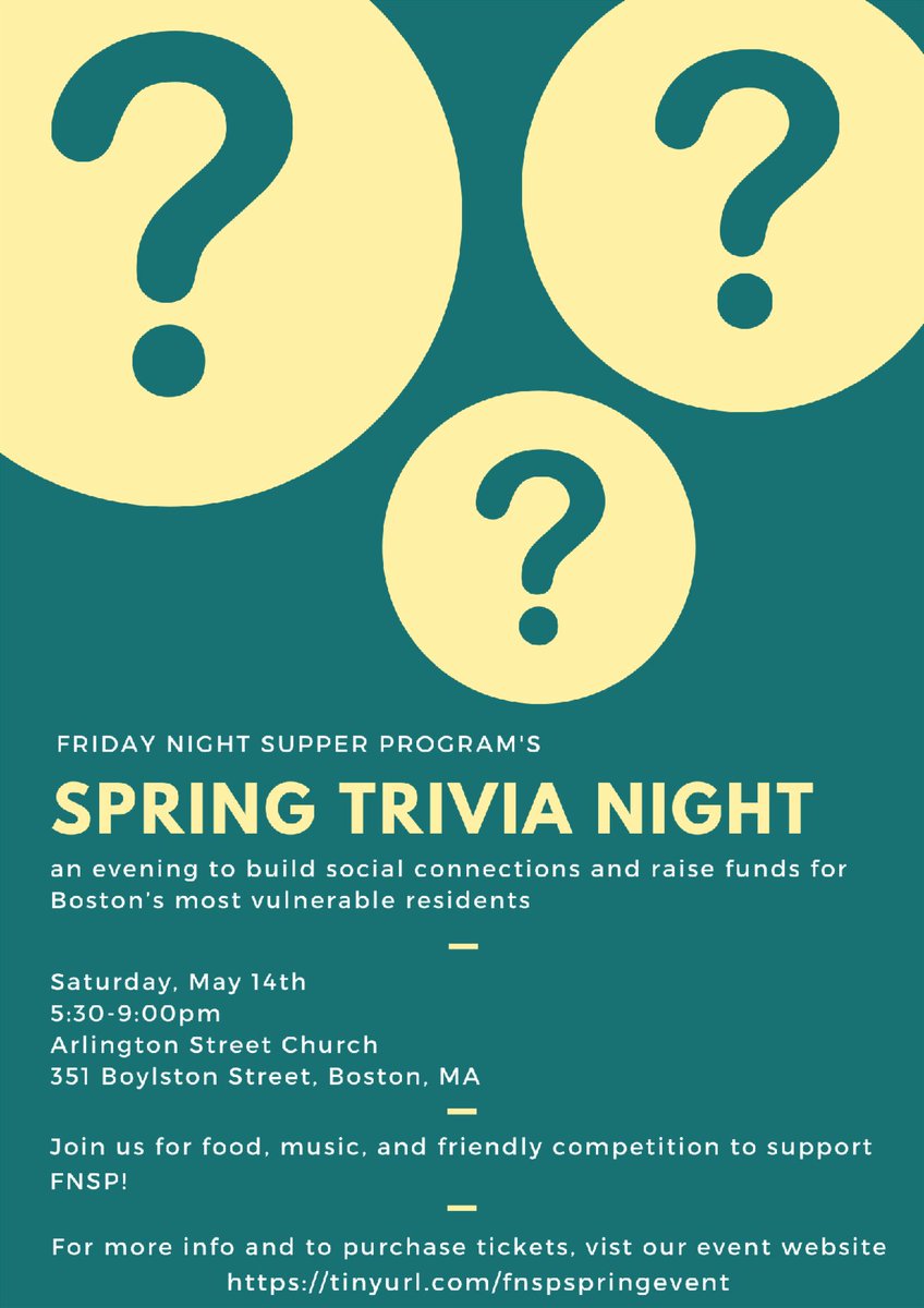 Mark your calendars! FNSP is hosting a Spring Trivia Night on Saturday, May 14, 2022 to raise critical funds to support our mission! Learn more and purchase tickets at tinyurl.com/fnspspringevent.