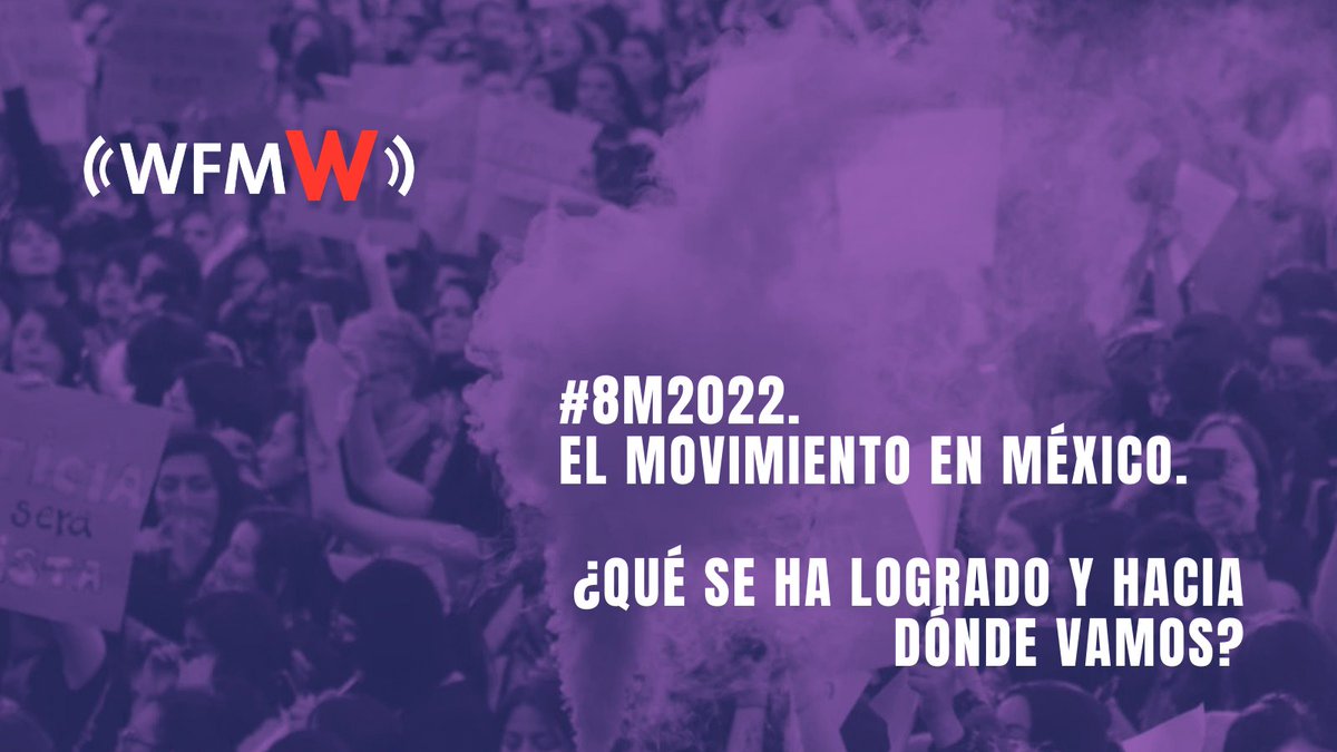 WFM_Wradio's tweet photo. Hoy en #WFMWRADIO repetimos nuestra mesa sobre Feminismo #8MW.
Escucha a #MurcielagaFemzine #MujeresIncendiarias #AFROntera y @chaparra
El movimiento en México: ¿Dónde estamos y qué falta?
Un balance sobre la equidad en nuestro país.
9pm con @AlejandroFranco https://t.co/yT6K3l42RG