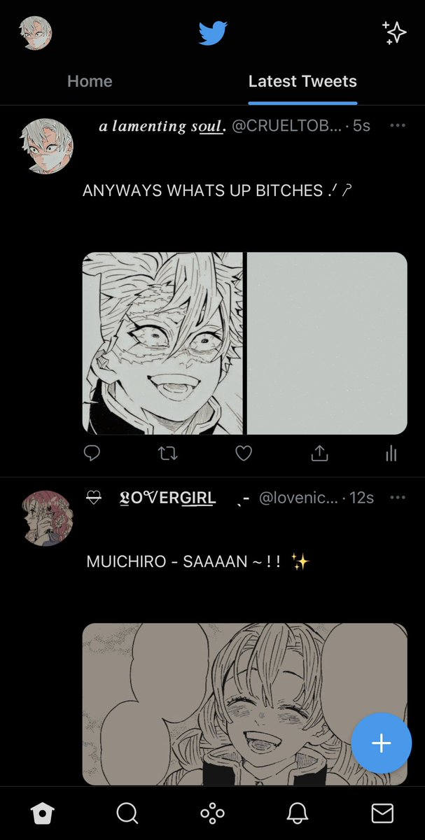 quellingrage's tweet photo. ⠀
⠀
⠀⠀⠀  • ݁ ꒰ ⠀ # 𝓼o͟l   : ⠀ don’t mind sanemi being annoying aNYway ——- the home &amp;&amp; latest twts have been turned into separate tabs :,)
⠀
��� https://t.co/eSFzOdbYPz