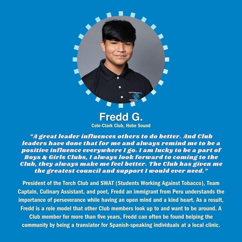 bgcmartincounty's tweet image. As we gear up for tonight's #YouthoftheYear event, we want to congratulate Javien, Nereida, &amp;amp; Fredd one last time. These 3 outstanding youth are leading the way in #MartinCounty with their service to the community, academics, and peer leadership. #GreatFutures ahead!