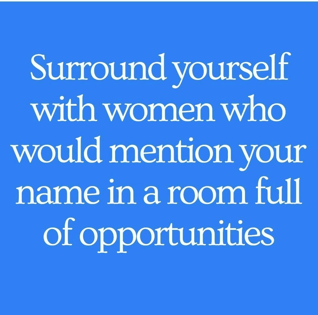 the_female_lead's tweet photo. Tag them ❤ #IWD2022

"Surround yourself with women who would mention your name in a room full of opportunities" By Unknown https://t.co/WLcttDgudB
