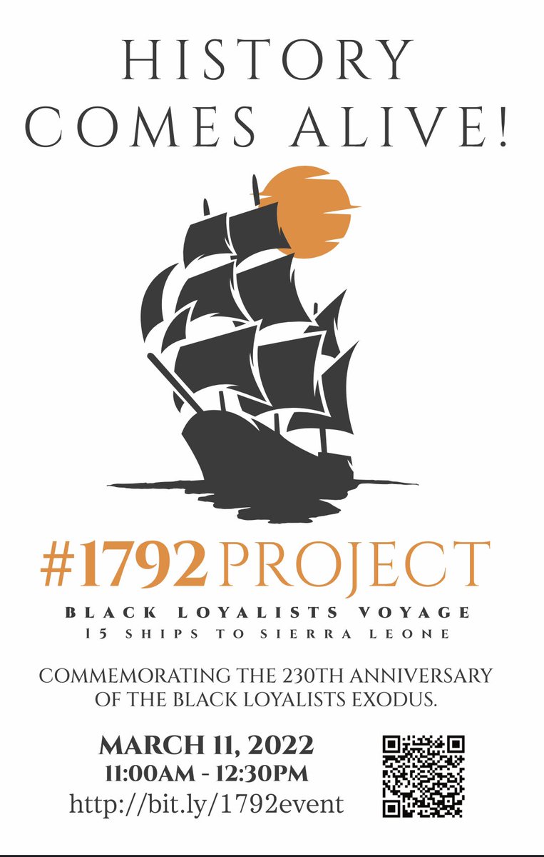 Tomorrow at 1130 am! Join the #1792Project team at our live-streamed event by clicking on this link: bit.ly/1792event Great event for students, teachers, and anyone interested in commemorating the 230th Anniversary of the Exodus!
