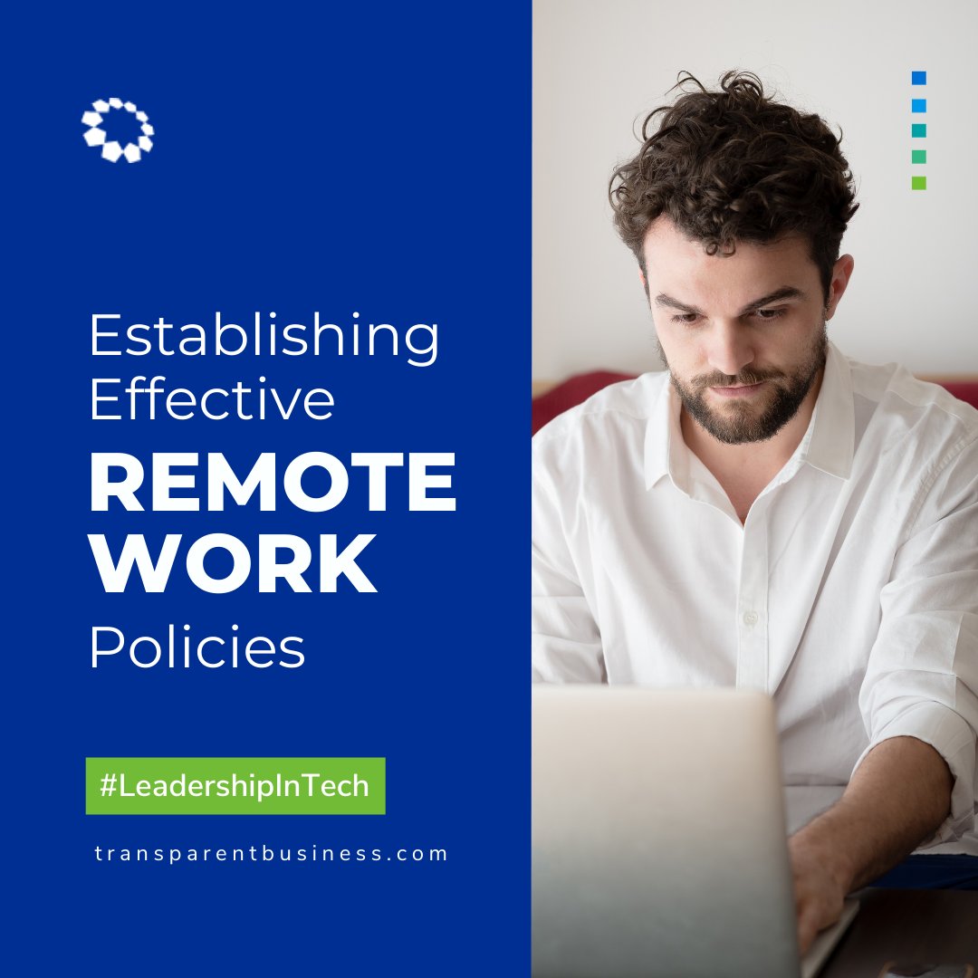 Let's create effective remote work policies.

Here's what we recommend:
1. Determine expectations
2. Communicate them through the right channels
3. Provide the right tools for success
4. Establish clear rules
5. Plan time for collaboration AND socializing

What do you think?⬇️