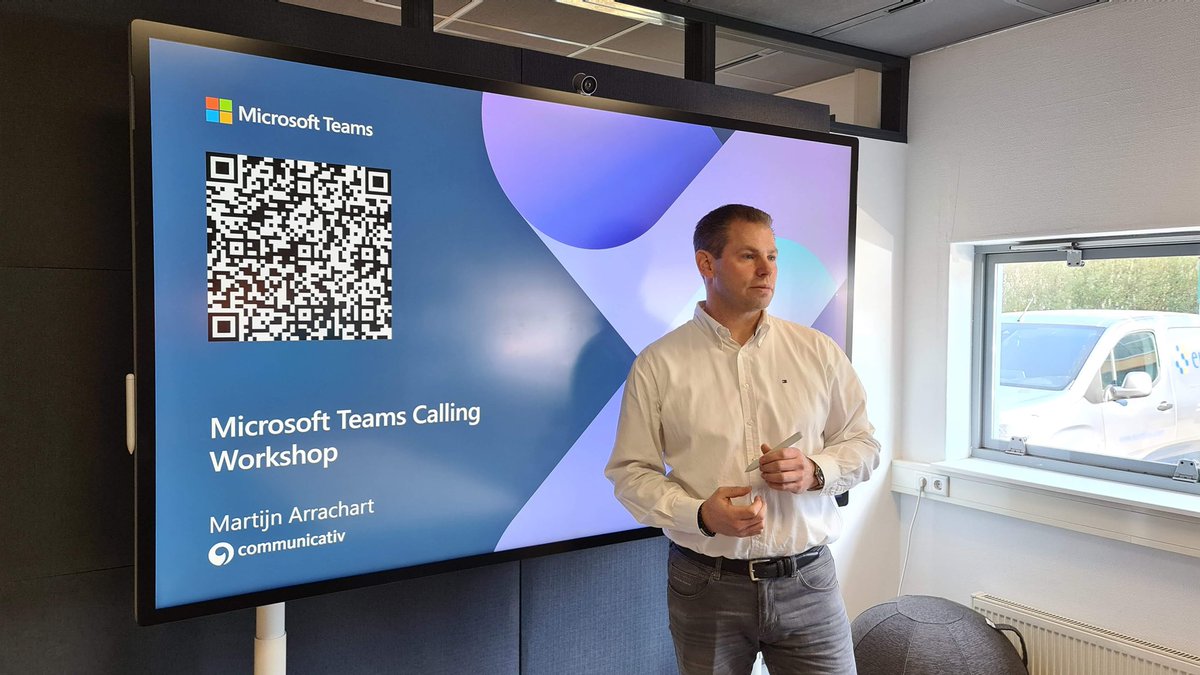 Leukste onderdeel van mijn werk: met potentiële klanten in gesprek om te luisteren naar hun uitdagingen en te vertellen over onze oplossingen. #MicrosoftTeams