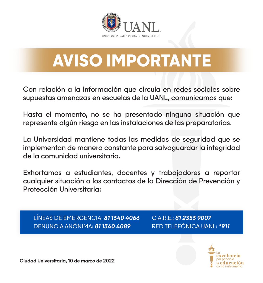 UANL tweet media