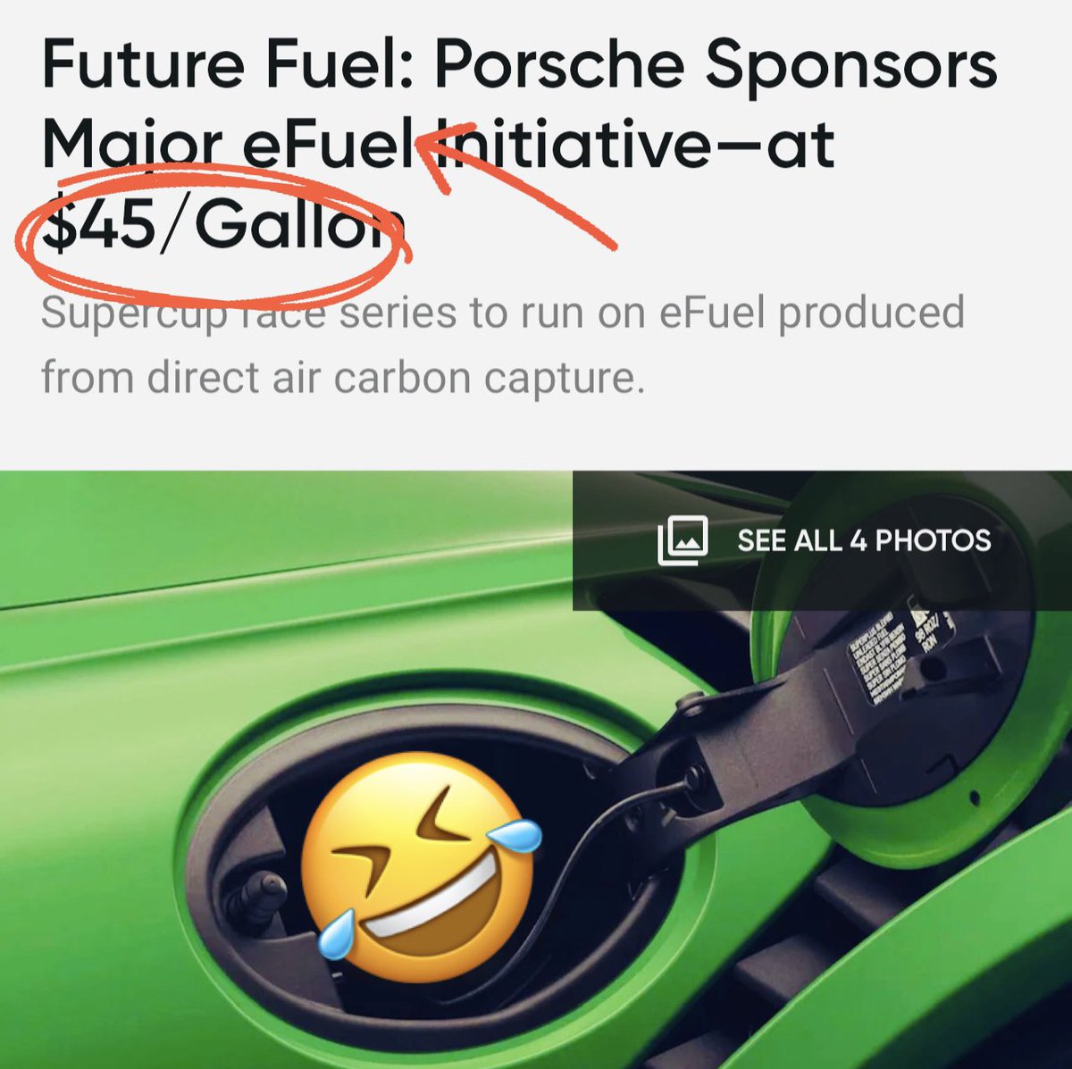 E-Fuel tweet media