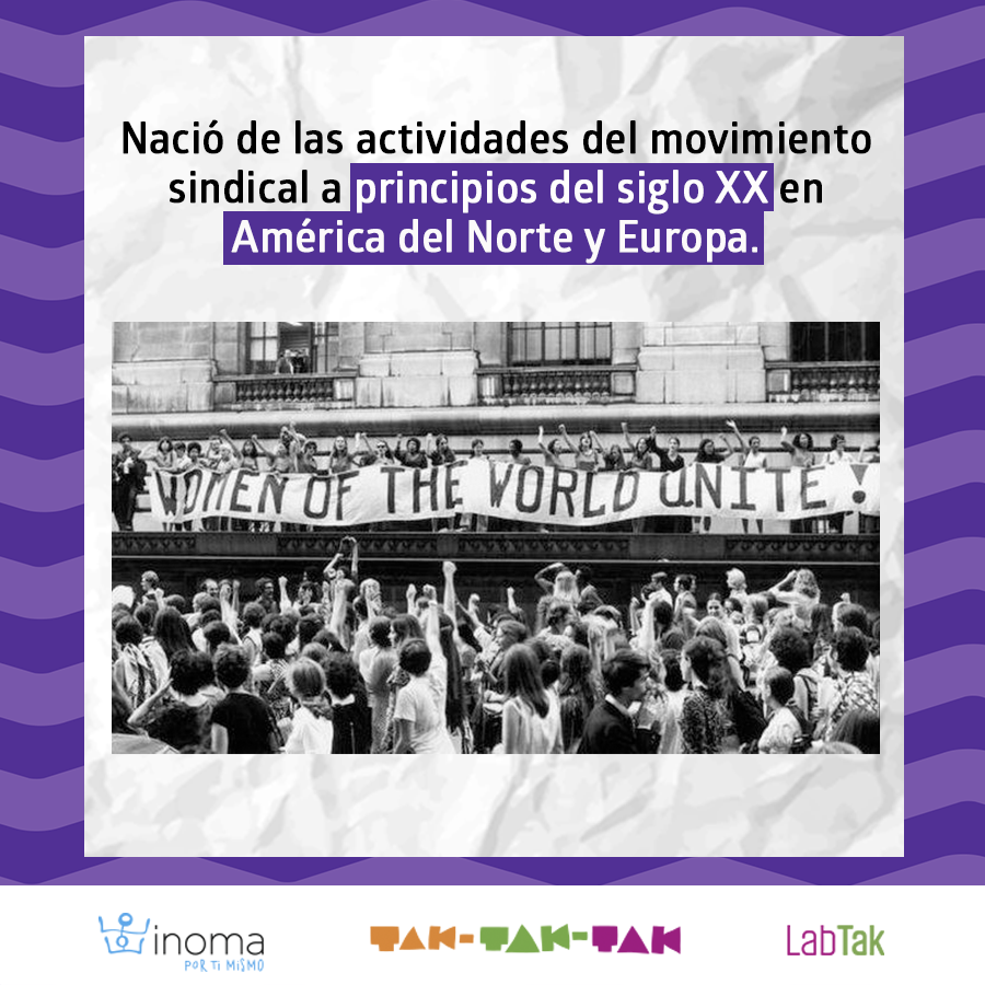 InomaMexico's tweet photo. ¿Por que salieron ayer miles de mujeres a marchar a las calles? Conoce qué dio origen al Día Internacional de la Mujer #8M https://t.co/CFMNEPsyfW