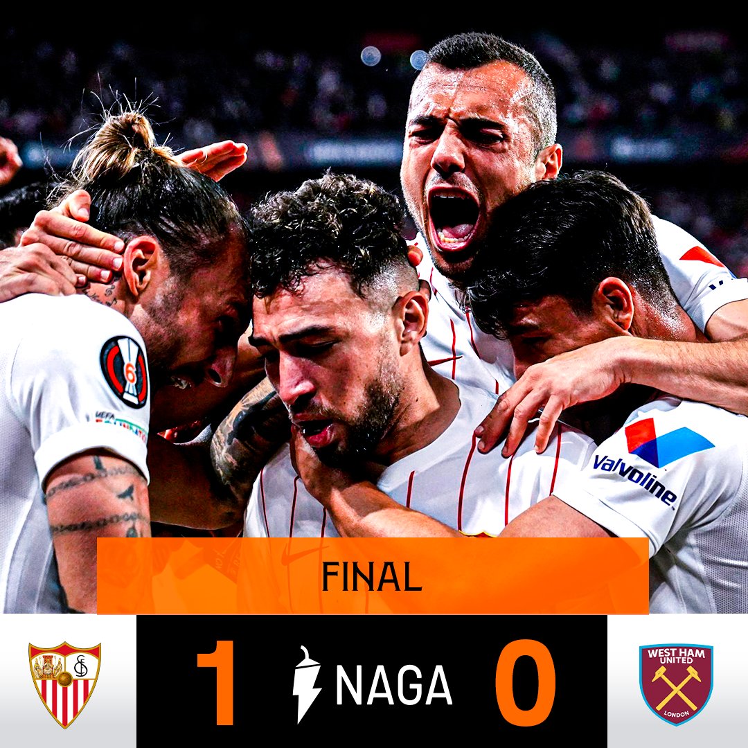🚨 ¡𝗙𝗜𝗡𝗔𝗟! ⏹️

Gran victoria en el primer partido de octavos de <a href="/EuropaLeague/">UEFA Europa League</a>. 🙌🏻

¡𝗩𝗔𝗠𝗢𝗦, mi 𝗦𝗘𝗩𝗜𝗟𝗟𝗔! ⚪️🔴

#WeareSevilla #NuncaTeRindas #UEL