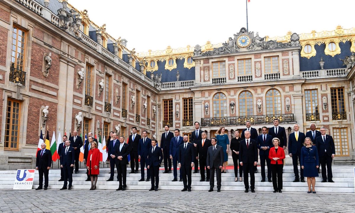 Europe united, with one notable exception