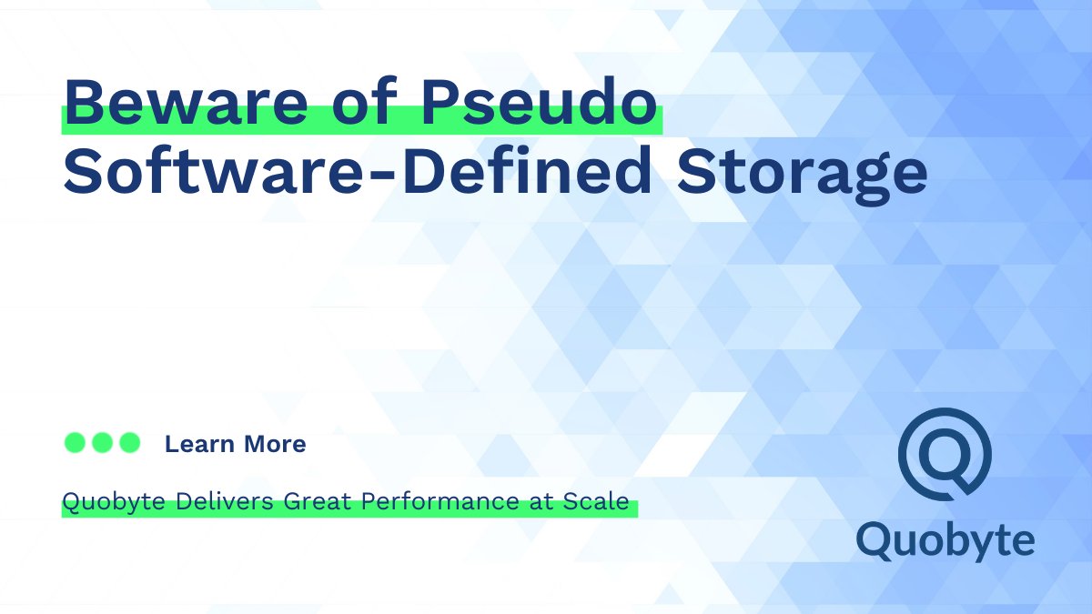Quobyte's tweet photo. At @Quobyte, we firmly believe that cost-effectiveness and high #performance don't have to be a tradeoff. Quobyte runs on economical commodity #servers, yet delivers high performance for #throughput, random IO, and small #files. Click here to learn more: https://t.co/yqXbNSJxuJ https://t.co/TImoRTJ5q5